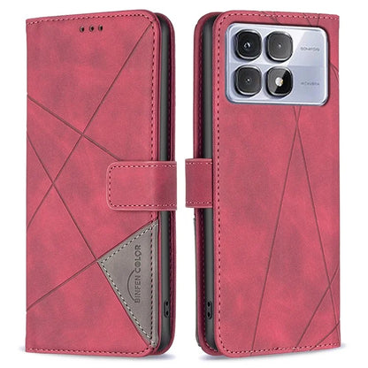 BINFEN COLOR BF05 For Xiaomi Redmi K70 Ultra Case Leather Phone Cover Wallet Stand