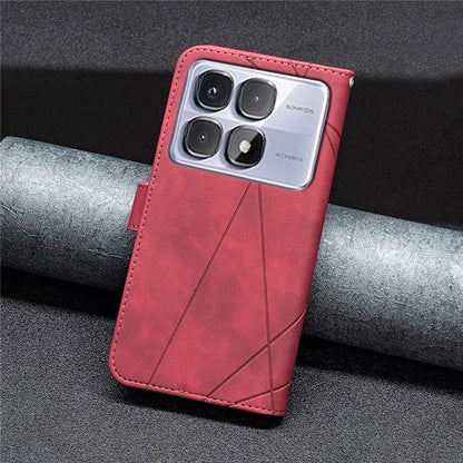 BINFEN COLOR BF05 For Xiaomi Redmi K70 Ultra Case Leather Phone Cover Wallet Stand