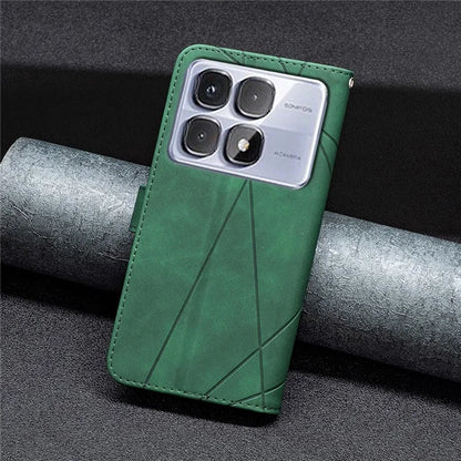 BINFEN COLOR BF05 For Xiaomi Redmi K70 Ultra Case Leather Phone Cover Wallet Stand