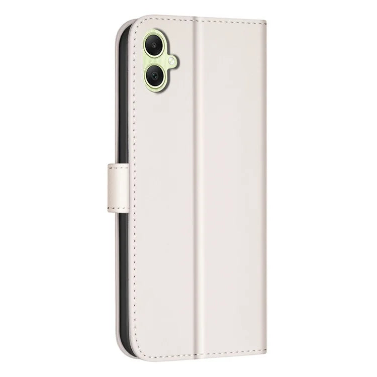 BINFEN COLOR BF34 for Samsung Galaxy A06 Case Wallet PU Leather Cover Square Grid Pattern