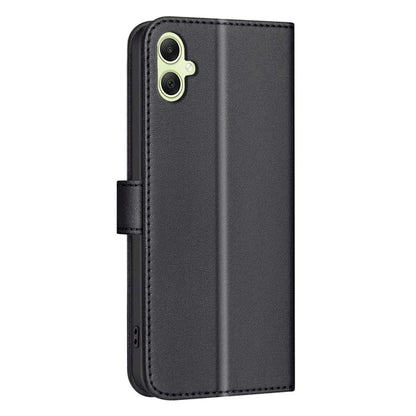 BINFEN COLOR BF34 for Samsung Galaxy A06 Case Wallet PU Leather Cover Square Grid Pattern