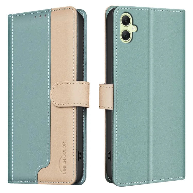 BINFEN COLOR BF33 Case for Samsung Galaxy A06 Case Phone Leather Cover RFID Blocking