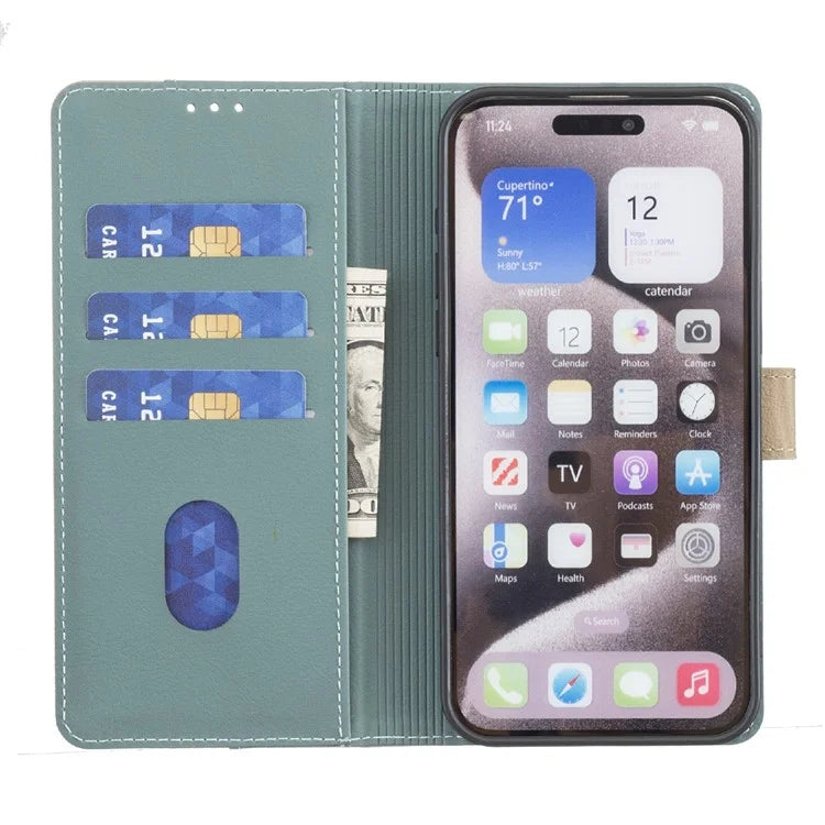 BINFEN COLOR BF33 Case for Samsung Galaxy A06 Case Phone Leather Cover RFID Blocking