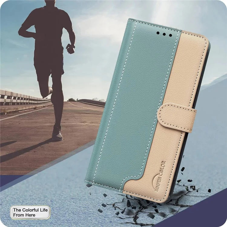 BINFEN COLOR BF33 Case for Samsung Galaxy A06 Case Phone Leather Cover RFID Blocking