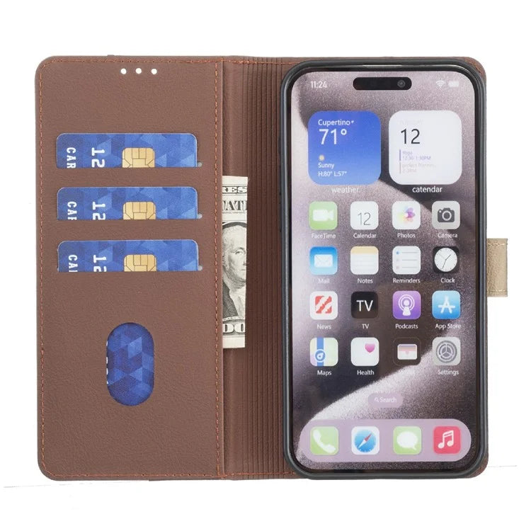 BINFEN COLOR BF33 Case for Samsung Galaxy A06 Case Phone Leather Cover RFID Blocking