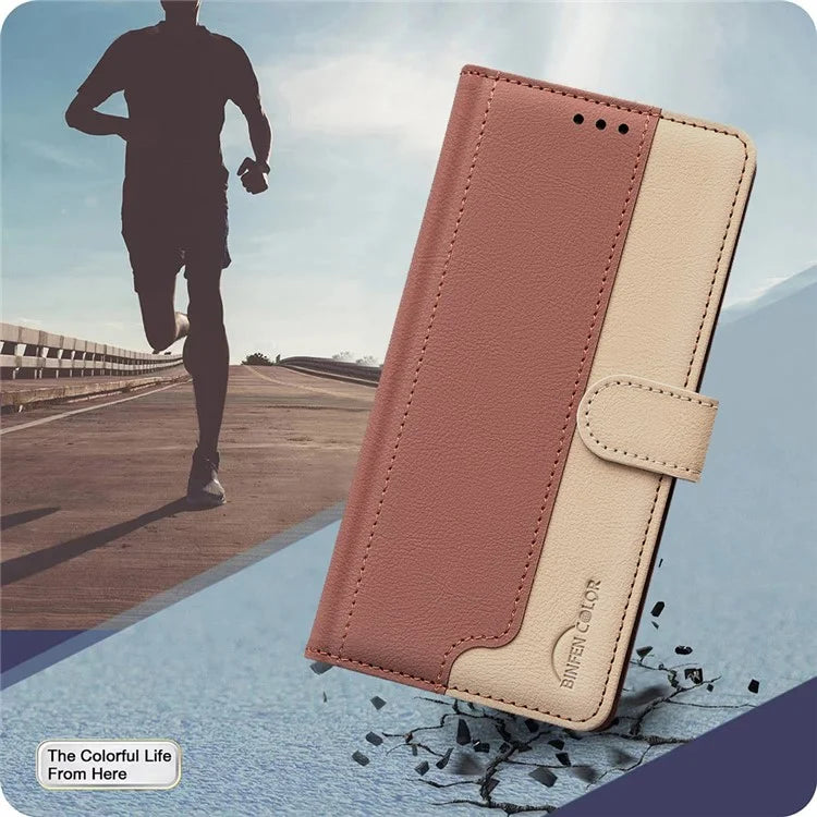 BINFEN COLOR BF33 Case for Samsung Galaxy A06 Case Phone Leather Cover RFID Blocking
