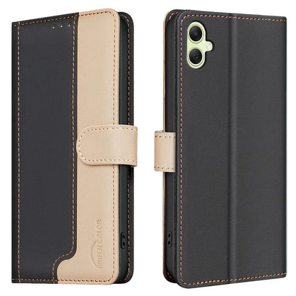 BINFEN COLOR BF33 Case for Samsung Galaxy A06 Case Phone Leather Cover RFID Blocking