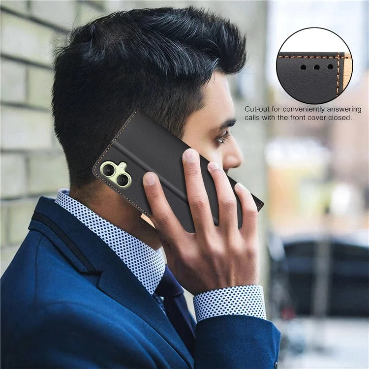 BINFEN COLOR BF33 Case for Samsung Galaxy A06 Case Phone Leather Cover RFID Blocking