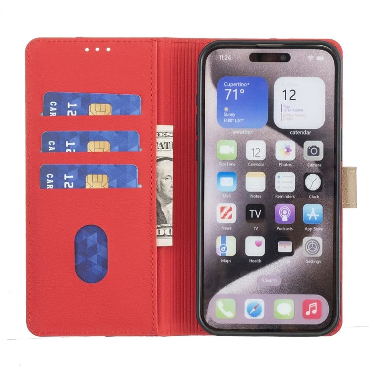 BINFEN COLOR BF33 Case for Samsung Galaxy A06 Case Phone Leather Cover RFID Blocking