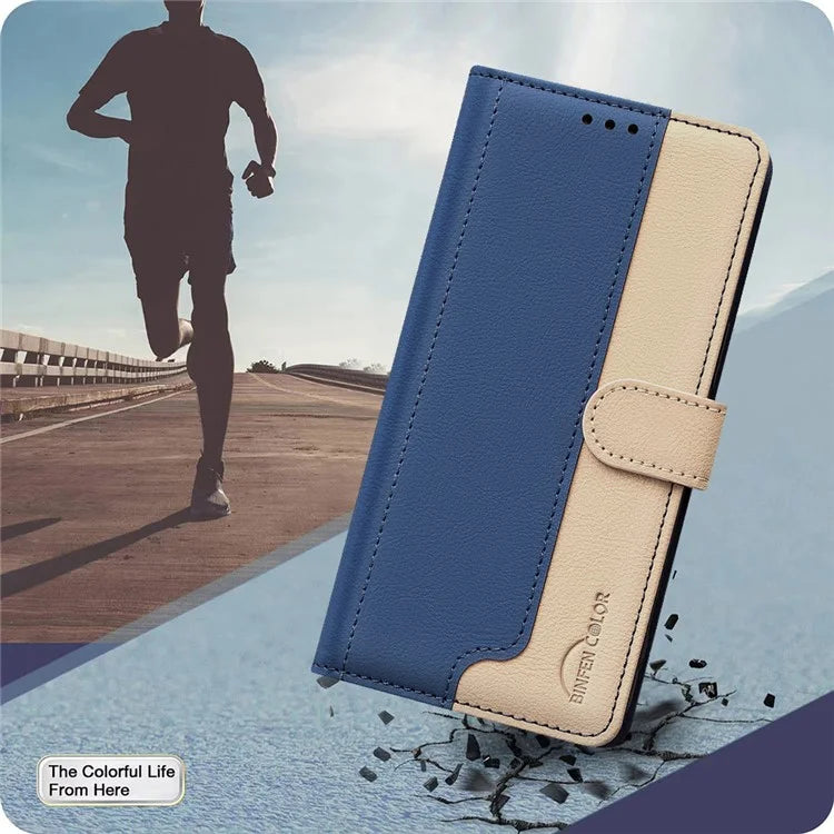 BINFEN COLOR BF33 Case for Samsung Galaxy A06 Case Phone Leather Cover RFID Blocking