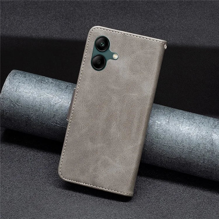 For Samsung Galaxy A06 Case Wallet Stand Folio Flip PU Leather Phone Cover