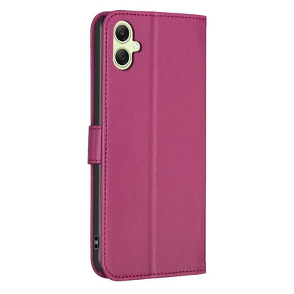 For Samsung Galaxy A06 Case PU Leather Wallet Stand Phone Cover Clover Pattern