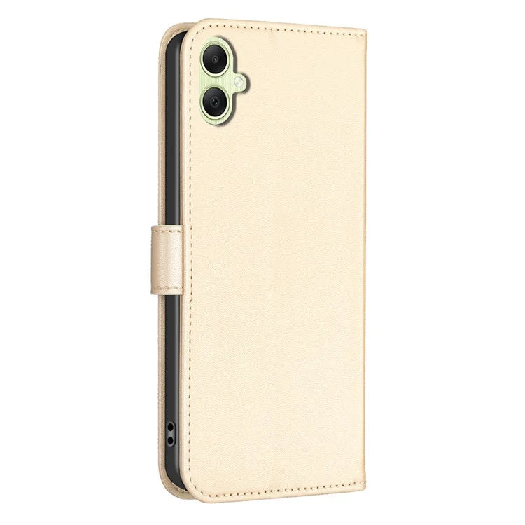 For Samsung Galaxy A06 Case PU Leather Wallet Stand Phone Cover Clover Pattern