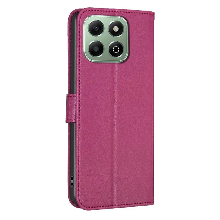 For Honor X6b 4G Wallet Case Clover Pattern PU Leather Flip Phone Cover