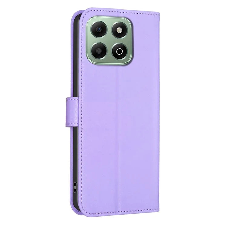 For Honor X6b 4G Wallet Case Clover Pattern PU Leather Flip Phone Cover