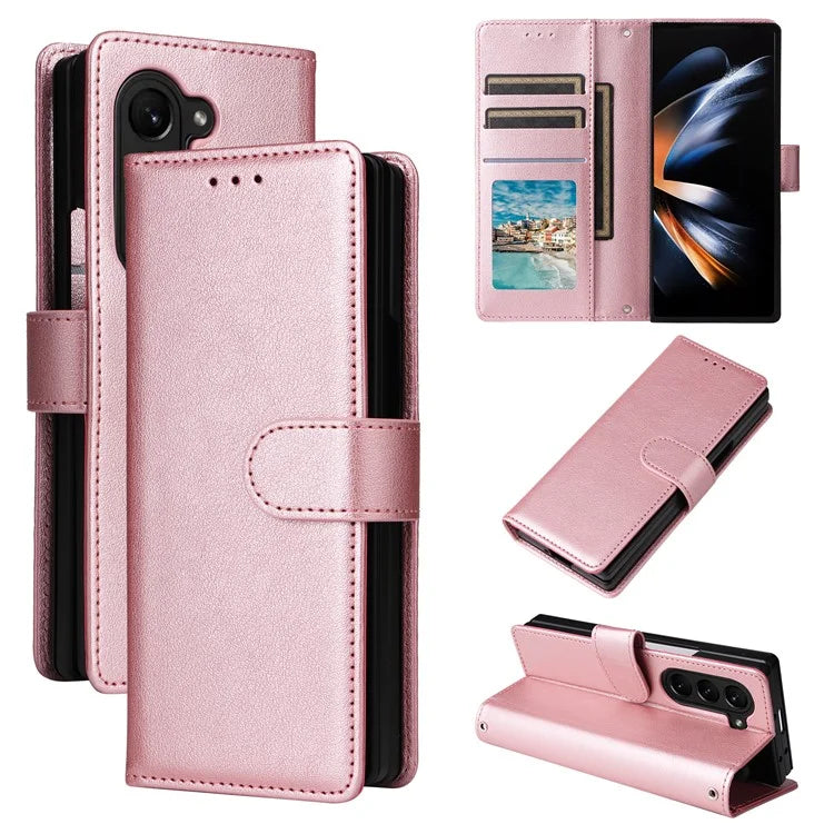 For Samsung Galaxy Z Fold5 5G Case Wallet PU Leather Stand Phone Cover