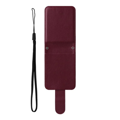 For Samsung Galaxy Z Flip6 5G Case PU Leather Card Holder Folding Phone Cover