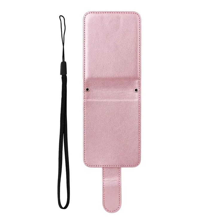 For Samsung Galaxy Z Flip6 5G Case PU Leather Card Holder Folding Phone Cover