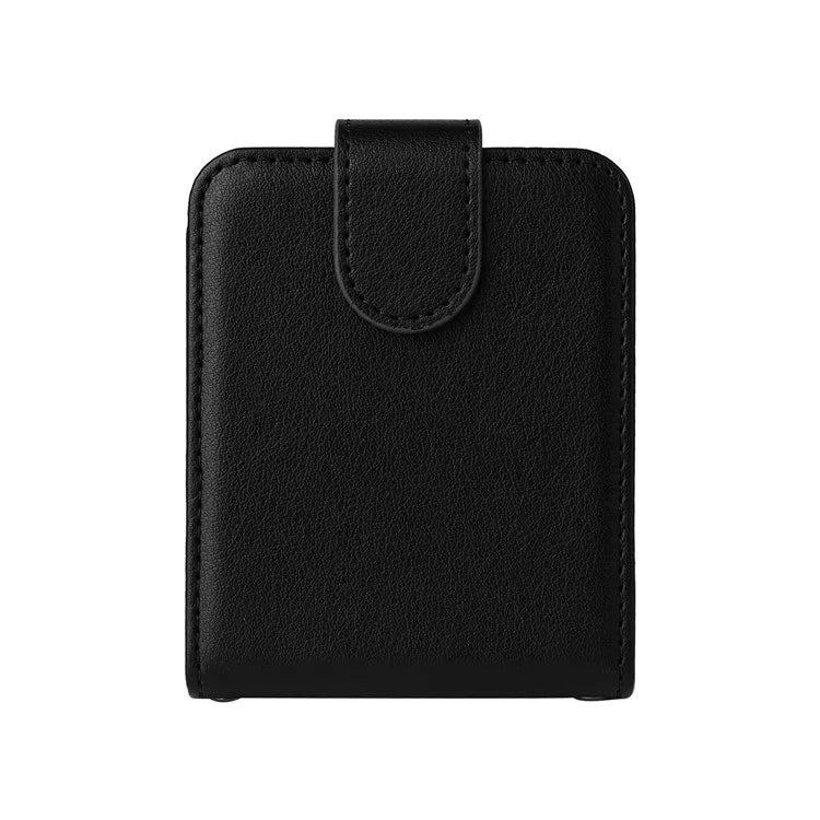 For Samsung Galaxy Z Flip6 5G Case PU Leather Card Holder Folding Phone Cover