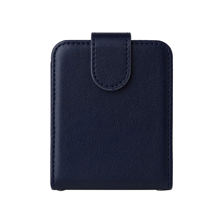 For Samsung Galaxy Z Flip6 5G Case PU Leather Card Holder Folding Phone Cover