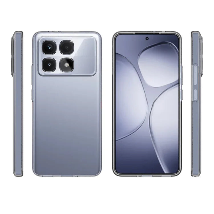 10Pcs / Pack For Xiaomi Redmi K70 Ultra Case TPU Crystal Clear Phone Cover Watermark-Free