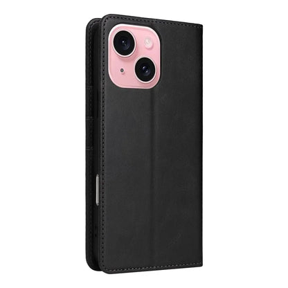 For iPhone 15 Plus / 14 Plus Case RFID Blocking PU Leather Wallet Stand Cover