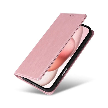 For iPhone 15 Plus / 14 Plus Case RFID Blocking PU Leather Wallet Stand Cover
