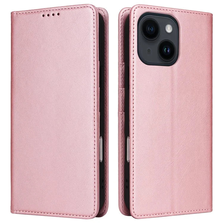 For iPhone 14 / 13 Case RFID Blocking PU Leather Phone Wallet Cover