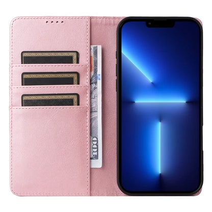 For iPhone 13 Pro Max Leather Case RFID Blocking Wallet Magnetic Closing Cover