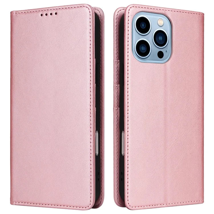For iPhone 13 Pro Leather Case RFID Blocking Card Slots Wallet Phone Cover