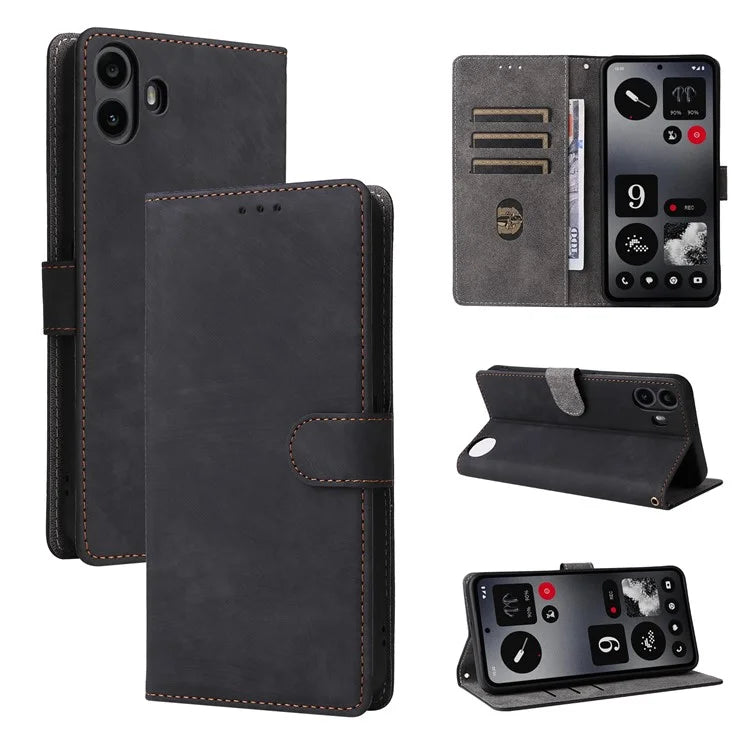 For Nothing CMF Phone 1 Leather Case RFID Blocking Wallet Phone Cover