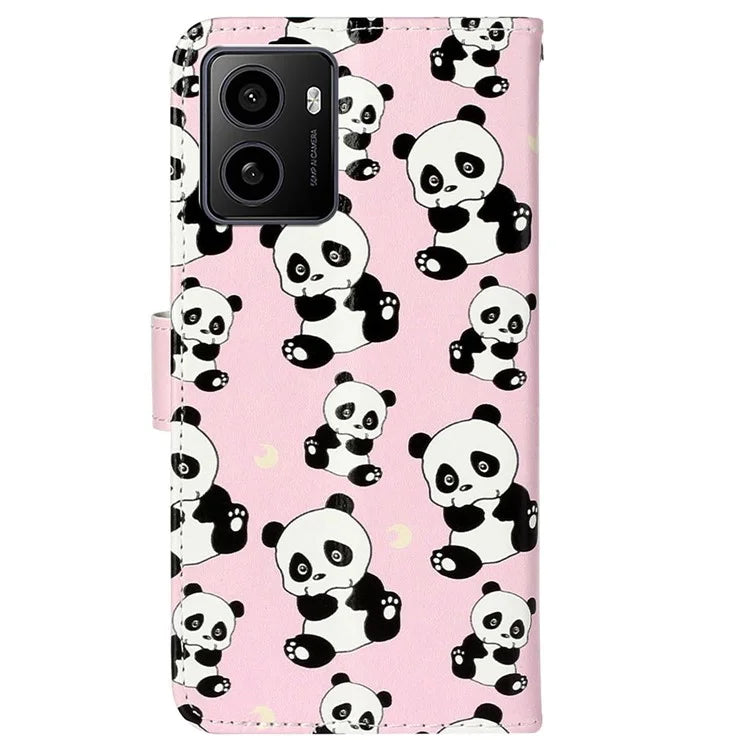 For HMD Pulse / Pulse+ Case Pattern Leather Phone Cover with Card Holder