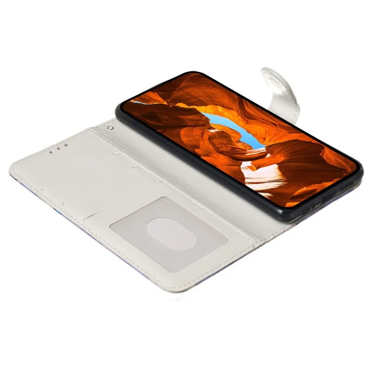 For HMD Pulse / Pulse+ Case Pattern Leather Phone Cover with Card Holder