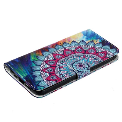 For HMD Pulse / Pulse+ Case Pattern Leather Phone Cover with Card Holder
