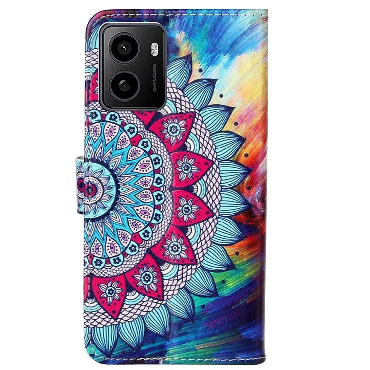 For HMD Pulse / Pulse+ Case Pattern Leather Phone Cover with Card Holder