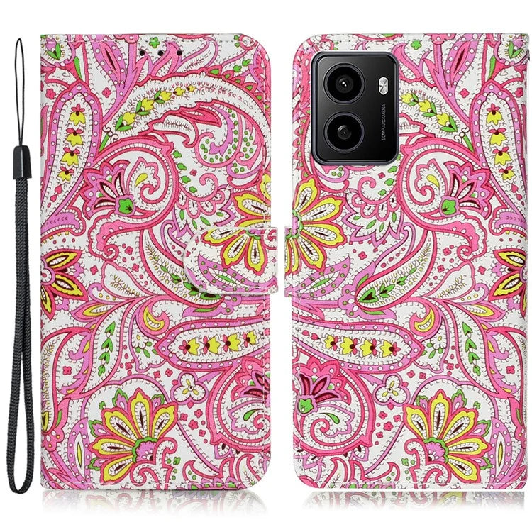 For HMD Pulse / Pulse+ Case Pattern Leather Phone Cover with Card Holder