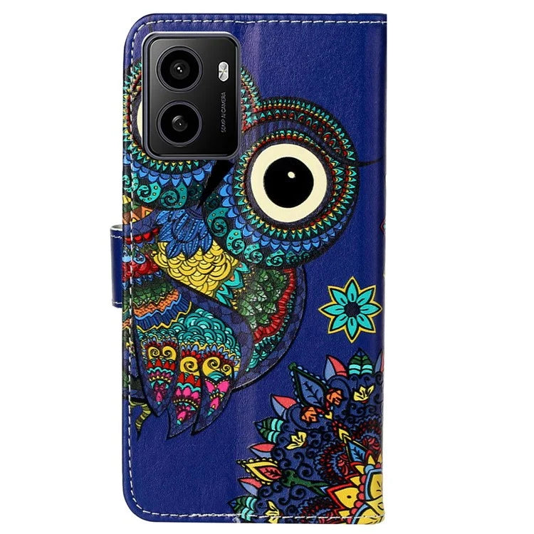 For HMD Pulse / Pulse+ Case Pattern Leather Phone Cover with Card Holder