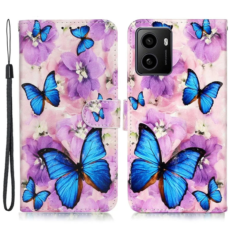 For HMD Pulse / Pulse+ Case Pattern Leather Phone Cover with Card Holder