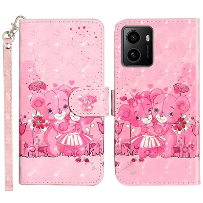 For HMD Pulse / Pulse+ Case 3D Pattern Printed Phone Leather Phone Cover