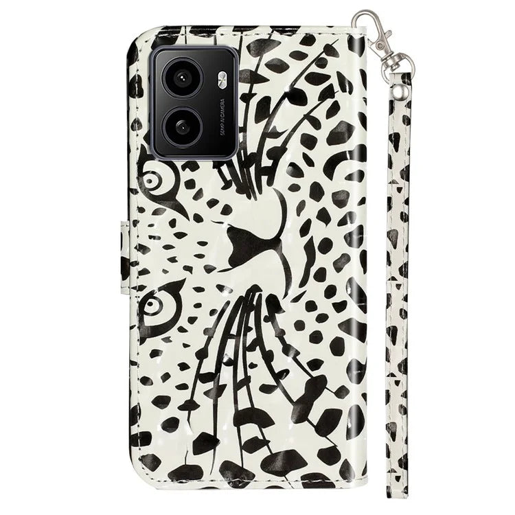 For HMD Pulse / Pulse+ Case 3D Pattern Printed Phone Leather Phone Cover