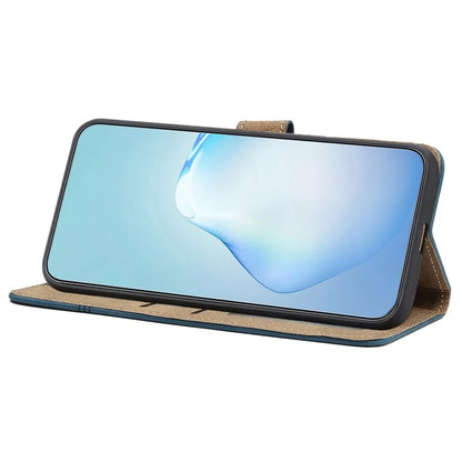 For HMD Pulse / Pulse+ Case Flip Leather Retro Phone Cover Lines Imprinted