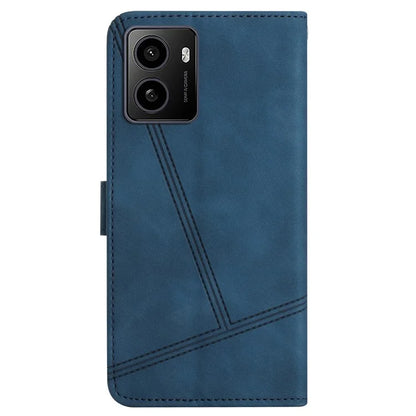 For HMD Pulse / Pulse+ Case Flip Leather Retro Phone Cover Lines Imprinted