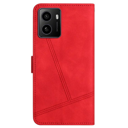 For HMD Pulse / Pulse+ Case Flip Leather Retro Phone Cover Lines Imprinted