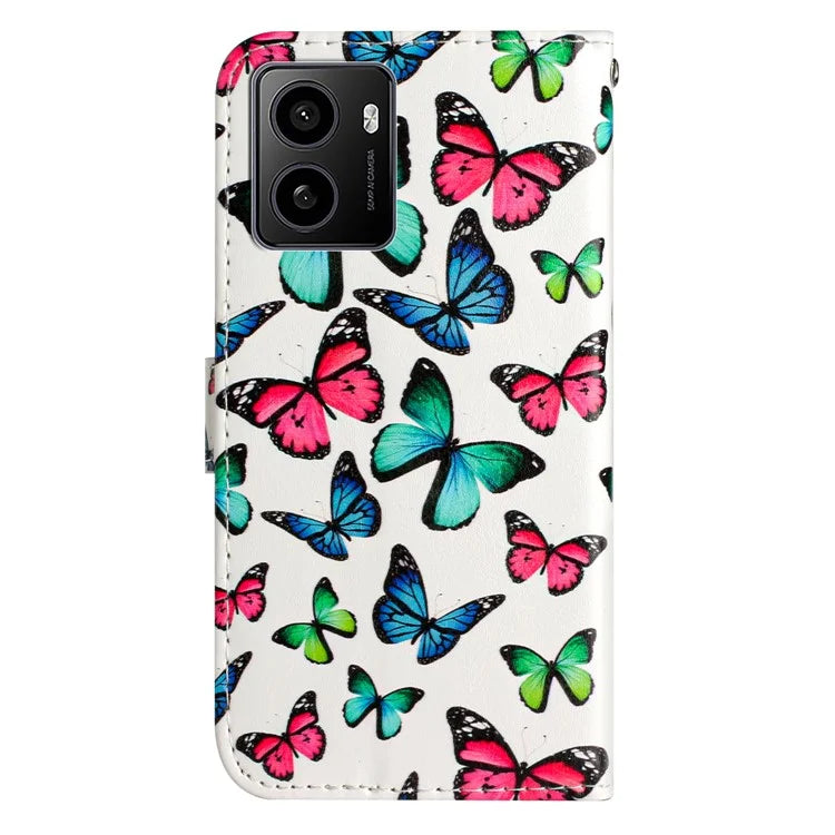 For HMD Pulse / Pulse+ Wallet Case Printed Pattern Design Leather Phone Cover