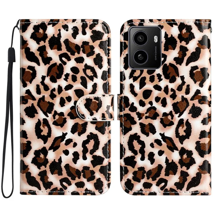 For HMD Pulse / Pulse+ Wallet Case Printed Pattern Design Leather Phone Cover