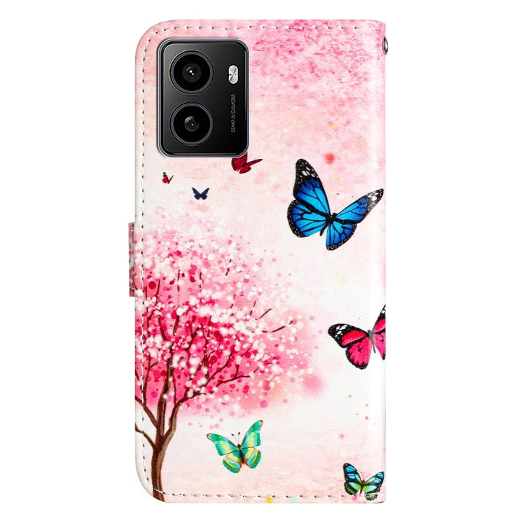 For HMD Pulse / Pulse+ Wallet Case Printed Pattern Design Leather Phone Cover