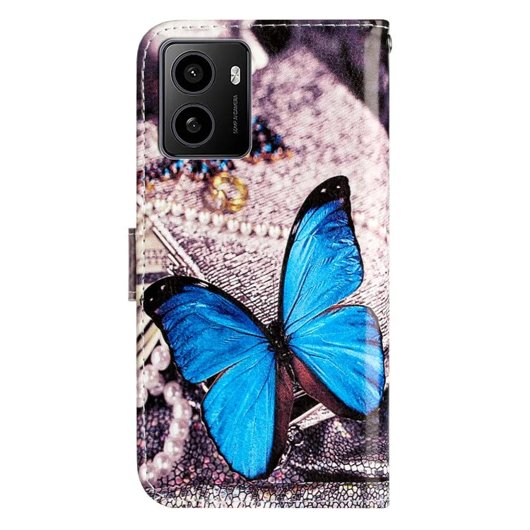 For HMD Pulse / Pulse+ Wallet Case Printed Pattern Design Leather Phone Cover