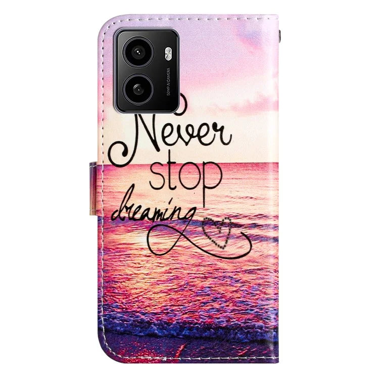 For HMD Pulse / Pulse+ Wallet Case Printed Pattern Design Leather Phone Cover