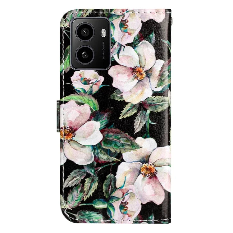 For HMD Pulse / Pulse+ Wallet Case Printed Pattern Design Leather Phone Cover