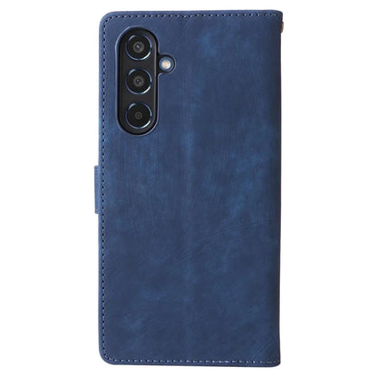 For Samsung Galaxy M35 5G Case with Strap RFID Blocking Leather Flip Phone Cover